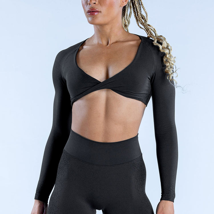 Long Sleeve Crop Top